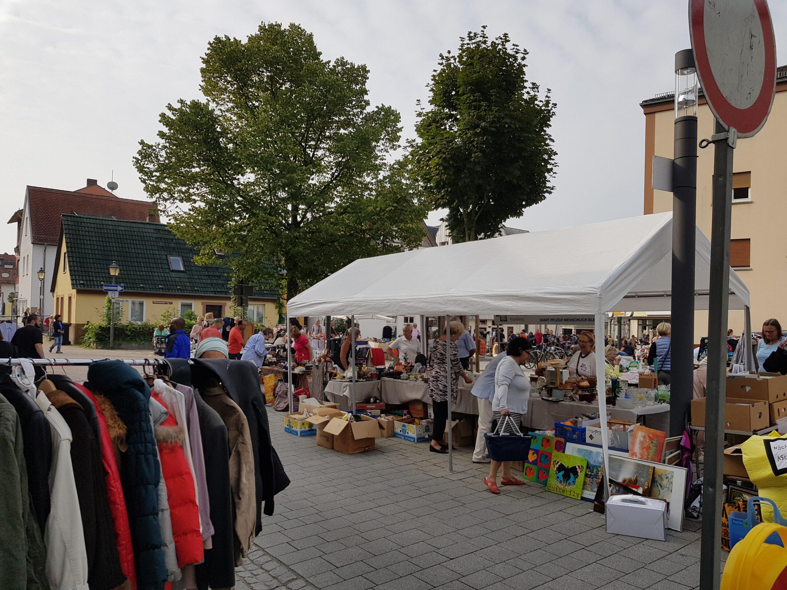 Flohmarkt aus der Distanz